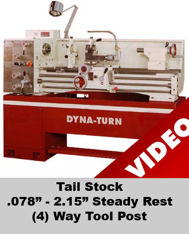 14" x 40" DYNA-TURN (ACER) ... LATHE 1-1/2" SPINDLE HOLE